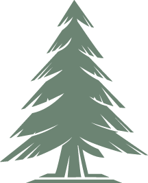 Barren Tree Solutions logo of a green tree